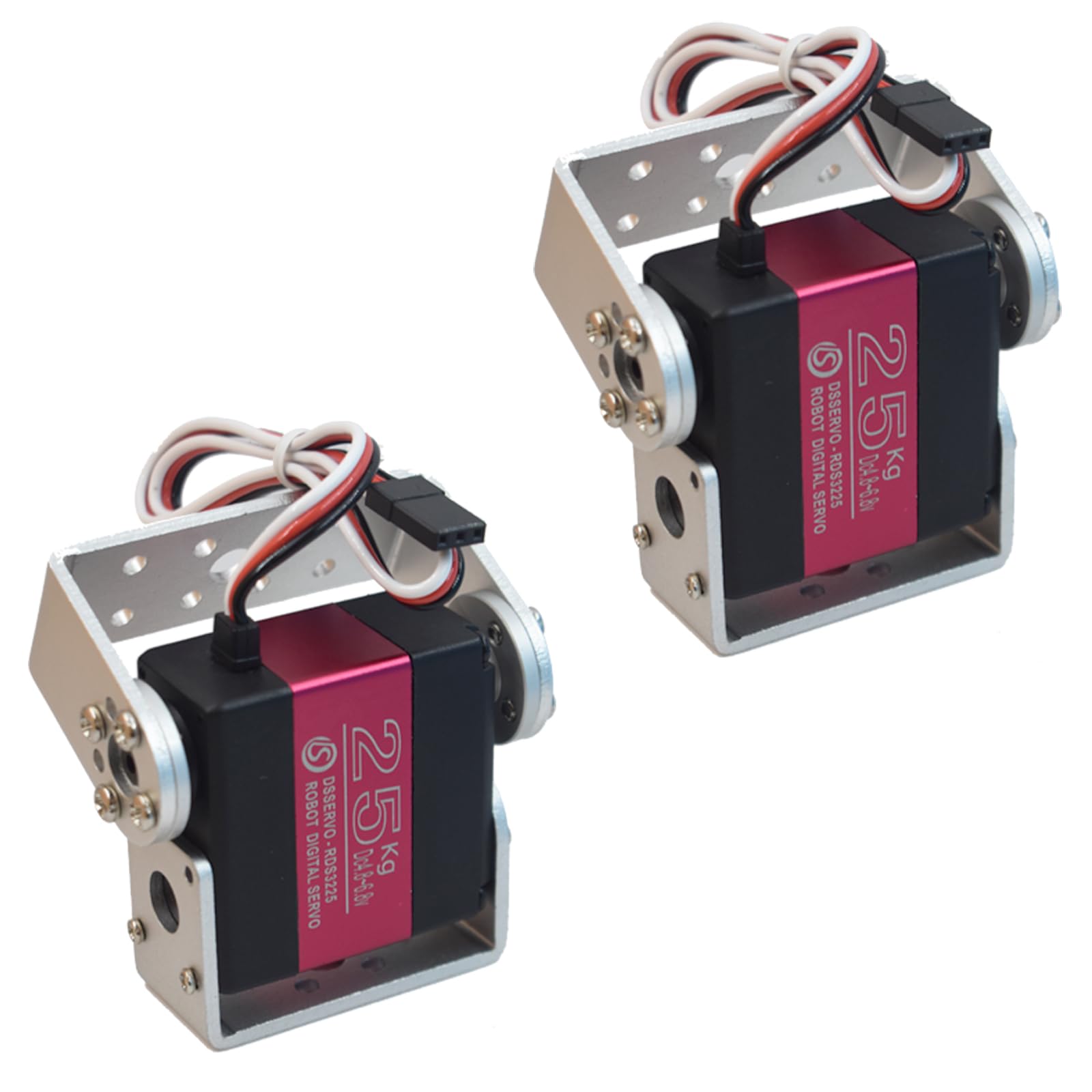 Amazon | 2個 25KG デジタル RC サーボ RDS3225 防水 高トルク